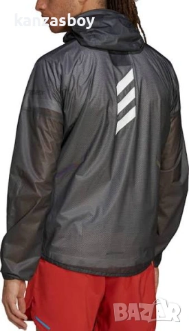 Adidas Men's Agravic Rain Jacket - ултралека мъжка мембрана КАТО НОВА С, снимка 2 - Спортни дрехи, екипи - 55268844