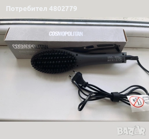Cosmopolitan straightener brush , снимка 2 - Преси за коса - 54255899