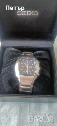 Рядък Нео-Винтидж Seiko Chronograph 100M Alarm (7T62-0DV0) - Като Нов! , снимка 2 - Мъжки - 54703232