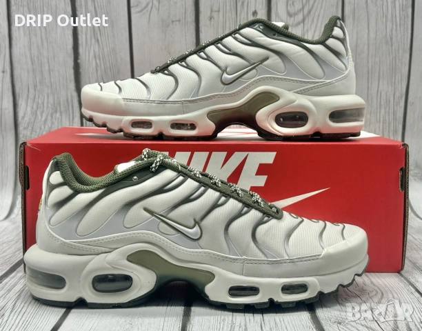 !НОВИ! Nike Air Max Plus 'TN' | Phantom Neutral Olive | + КУТИЯ