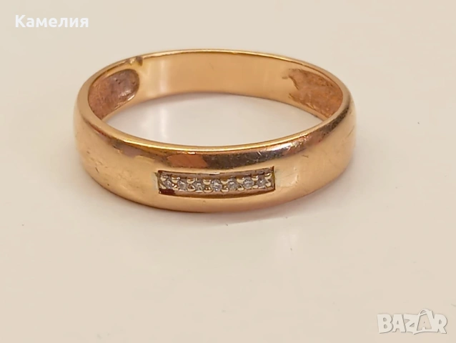 Руско злато , снимка 2 - Пръстени - 54204979