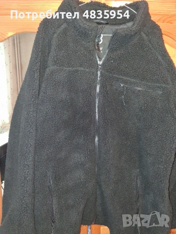 Brandit поларено яке Teddyfleece, черно, снимка 2 - Якета - 54650555