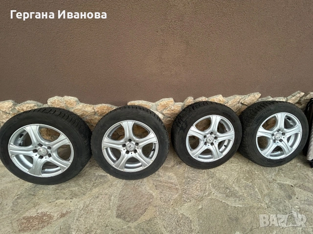 Комплект зимни гуми Uniroyal с джанти, снимка 5 - Гуми и джанти - 55256272
