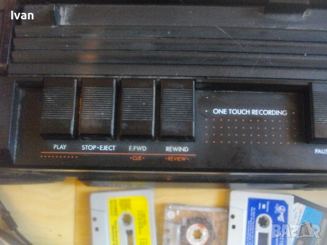 ВИНТИДЖ ОТ 1984г. PHILIPS TANDEM D 8334 BLACK DUAL DECK RADIO CASSETTE RECORDER ОТЛИЧНО СЪСТОЯНИЕ , снимка 4 - Радиокасетофони, транзистори - 54875345