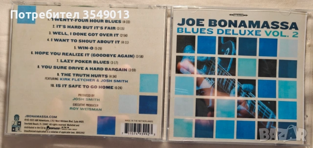 cd / цд дискове - нови - Joe Bonamassa, снимка 6 - CD дискове - 52956328
