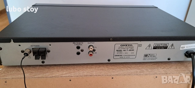 Тунер onkyo T 4830 , снимка 5 - Ресийвъри, усилватели, смесителни пултове - 55249999