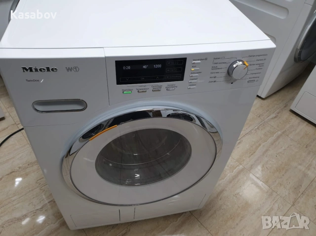 Miele W1 TwinDos Пералня Миеле 12м Гаранция, снимка 13 - Перални - 54889044