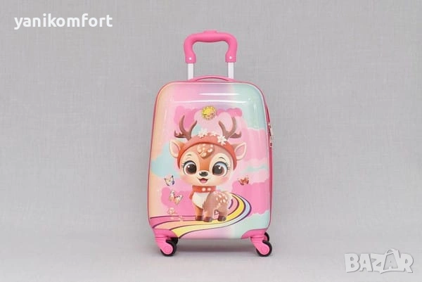 Детски куфар за момиче , снимка 5 - Куфари - 48665433