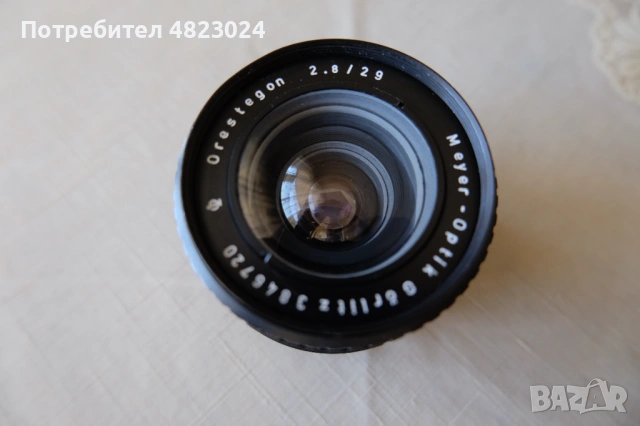 Meyer Optik Gorlitz Orestegon 29mm f2.8 Lens. M42 Mount, снимка 3 - Обективи и филтри - 54552411