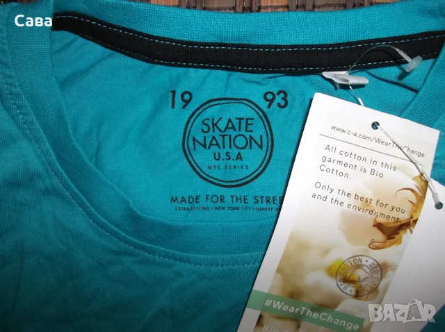 Тениски SMOG, SKATE NATION  мъжки,С, снимка 5 - Тениски - 55425415