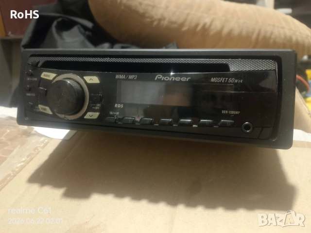 Pioneer DEH-1300MP CD приемник , снимка 5 - MP3 и MP4 плеъри - 54992439