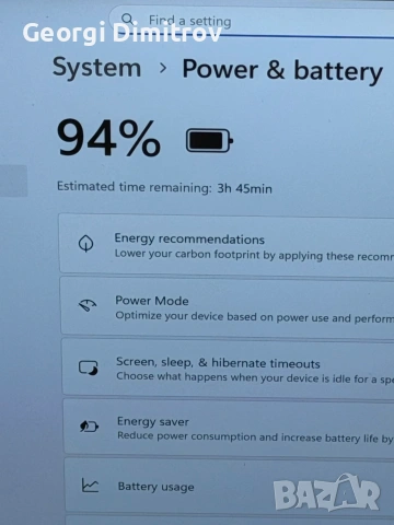 Dell XPS 13 9305 Intel i5-1135G7/8RAM/512GB NVMe/Intel Iris XE/4k Touchscreen/отличен, снимка 7 - Лаптопи за работа - 54984049