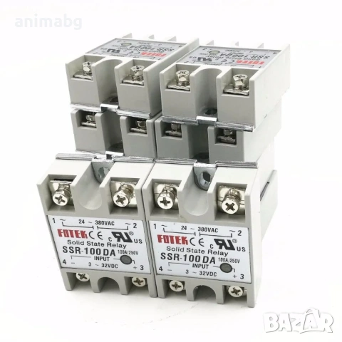 ANIMABG Солид стейт реле, SSR-100DA, снимка 4 - Друга електроника - 54758404