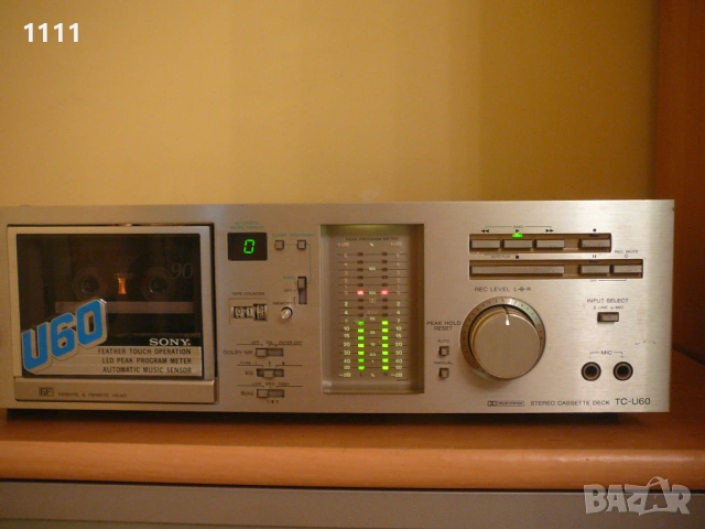 SONY TC-U60, снимка 6 - Ресийвъри, усилватели, смесителни пултове - 54763726