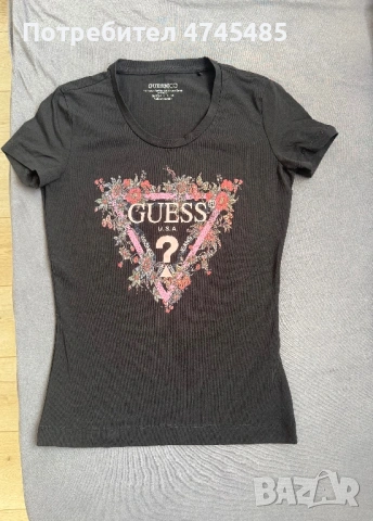 Тениска Guess (черна)