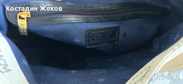 Нова. Дамска чанта тип торба (hobo/bucket bag) в емблематичния десен Visetos на луксозната немс, снимка 10 - Чанти - 55509638
