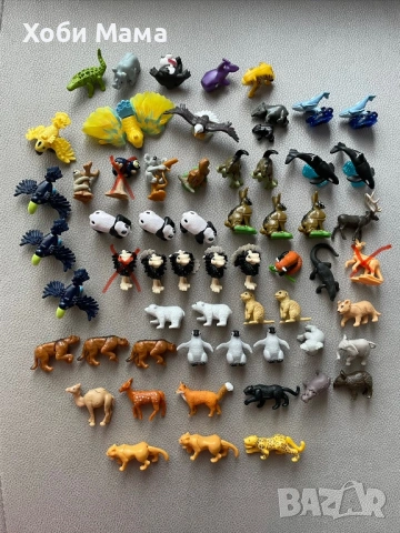 Kinder Surprise Natoons Различни серии животни, единични бройки