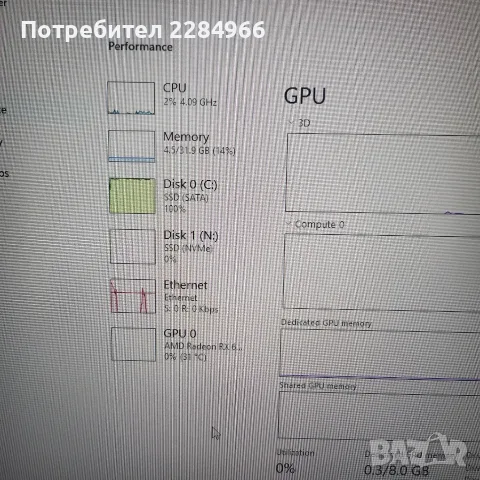 Настолен геймърски компютър , снимка 6 - Геймърски - 55325719