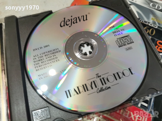 MARILYN MONROE DVCD MADE IN SWISS 1906261658H2E7R, снимка 2 - CD дискове - 54971889