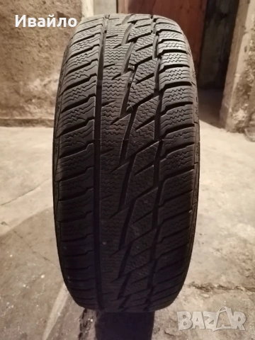 Продавам 1 брой зимна гума 195.55.16 дот 2019 Matador 