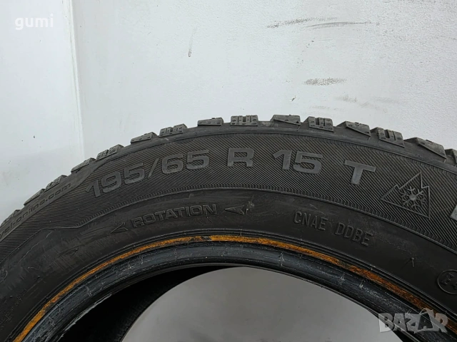 4бр зимни гуми 195/65/15 UNIROYAL L05257 , снимка 6 - Гуми и джанти - 53955618