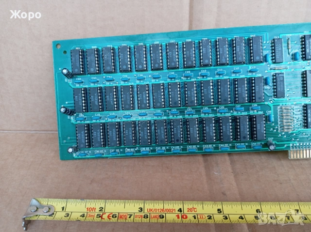 Старинна RAM периферия компютър ПРАВЕЦ 8 16 ИЗОТ ABM, снимка 2 - RAM памет - 54402379