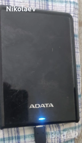 Преносим HDD 1tb Adata HV620S-1T 100% на 11 часа работа
