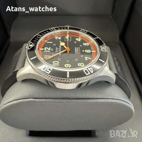 Glycine Combat Sub Automatic – Swiss Made Diver 200m, снимка 3 - Мъжки - 55190590