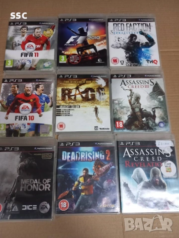 PS3 дискове 10 евро комплект