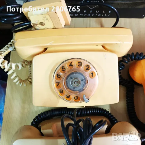 Стари телефони и станция, снимка 2 - Антикварни и старинни предмети - 55484979