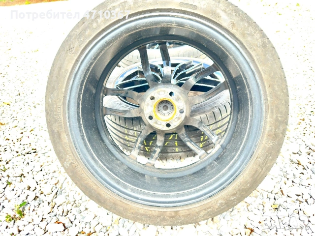 Джанти 19 от Hyundai Tucson 5x114,3 -8J, с гуми Dunlop 225/45, снимка 5 - Гуми и джанти - 54637542
