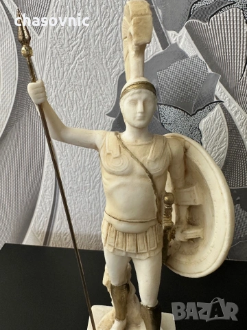 Ахил статуетка от алабастър 24 см височина декорация фигура история, снимка 10 - Антикварни и старинни предмети - 54157270