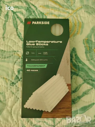 Пистолет за горещо лепене Parkside PNKP 105 C2 + ПОДАРЪК 40 бр. силиконови стикове, снимка 3 - Друга електроника - 55567669