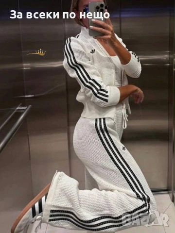 Adidas Дамски Спортен Комплект🔝Дамски Спортен Екип Адидас Код SK1495, снимка 2 - Спортни екипи - 54470068