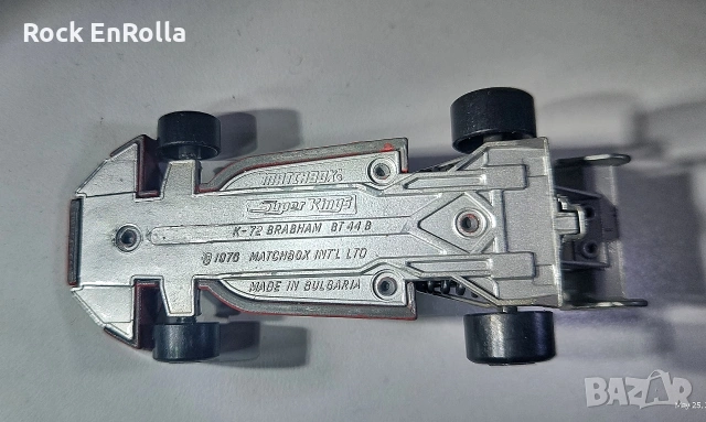 Български Matchbox ! Maserati Bora K-56 Brabham BT 44 B K-72 , снимка 17 - Колекции - 54569860