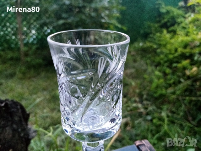 Кристален сервиз за ликьор - СССР !, снимка 4 - Сервизи - 54874924