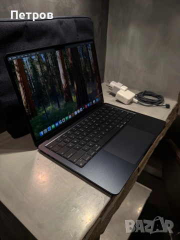 КАТО ЧИСТО НОВ Macbook Air M2, 96% батерия, снимка 7 - Лаптопи за дома - 54982924