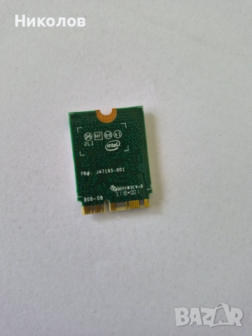 Intel 9560NGW Wireless-AC 9560 802.11AC WLAN PCI-Express Bluetooth 5.1 Wifi Card, снимка 3 - Други - 54098528