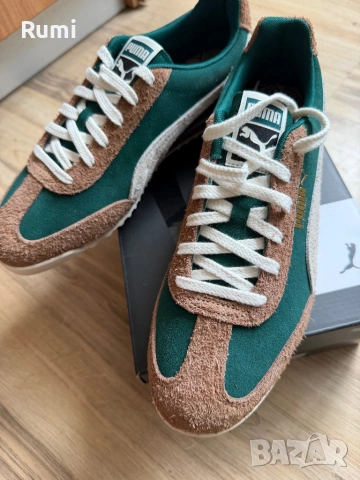 Оригинални нови кожени маратонки  Puma Arizona Suede ! 42 н, снимка 6 - Маратонки - 54754348