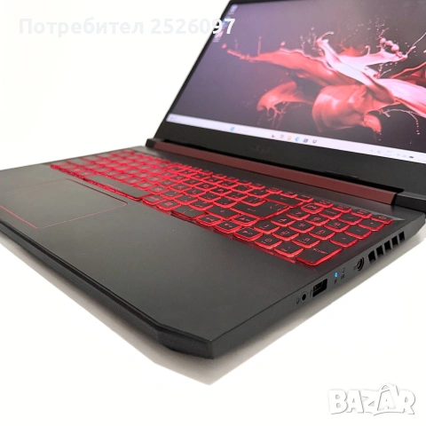 ACER Nitro AN515/i5-9300H/NVIDIA GTX 1650/12GB RAM/512GB NVMe, снимка 5 - Лаптопи за игри - 55218782