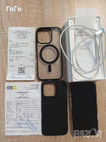 iPhone 16 Pro 128GB 90% + гаранция 8 месеца + подаръци
