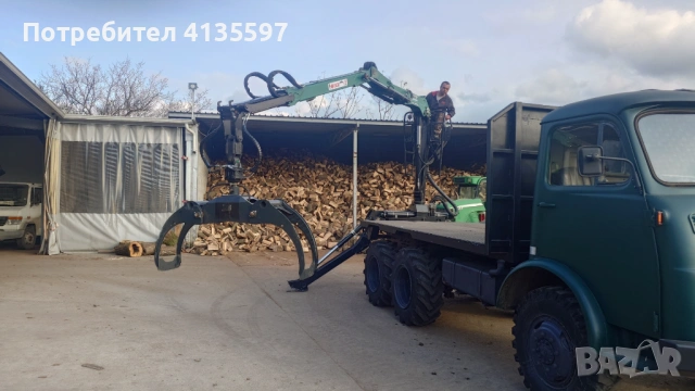 Щаер 680 МЗ 6х6 с чисто нов кран в гаранция., снимка 5 - Камиони - 54132085