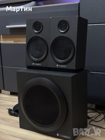Аудио система Logitech Z333 2.1 surround, снимка 4 - Тонколони - 54383961