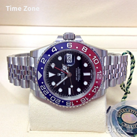 Rolex GMT-Master II 40mm 'Pepsi' Steel Ceramic Jubilee Automatic Различни Варианти, снимка 4 - Мъжки - 54072876