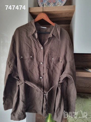 Ленена риза 100% лен, 3ХЛ/4ХЛ