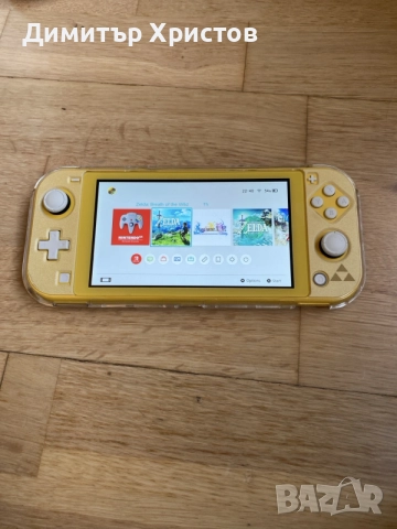 Конзола Nintendo switch lite хакната, снимка 5 - Nintendo конзоли - 55266595