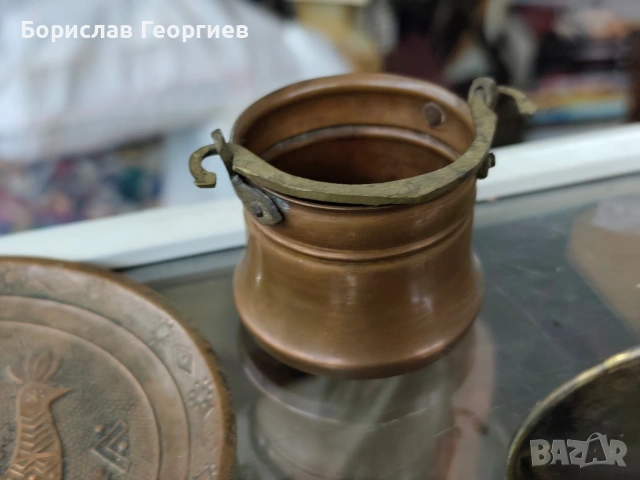 Лот месинг и мед, снимка 9 - Антикварни и старинни предмети - 53994103