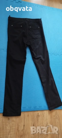 Дамски черен панталон , снимка 2 - Панталони - 54025598