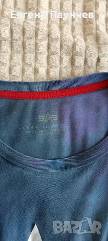 Alpha Industries размер S дамска тениска , снимка 5 - Тениски - 55425131