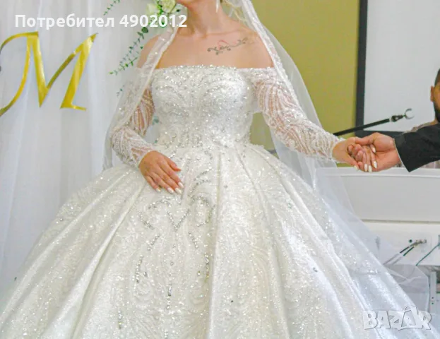 Булченска бутикова рокля, снимка 3 - Рокли - 55466378